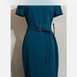 Calvin Klein Belted Dress